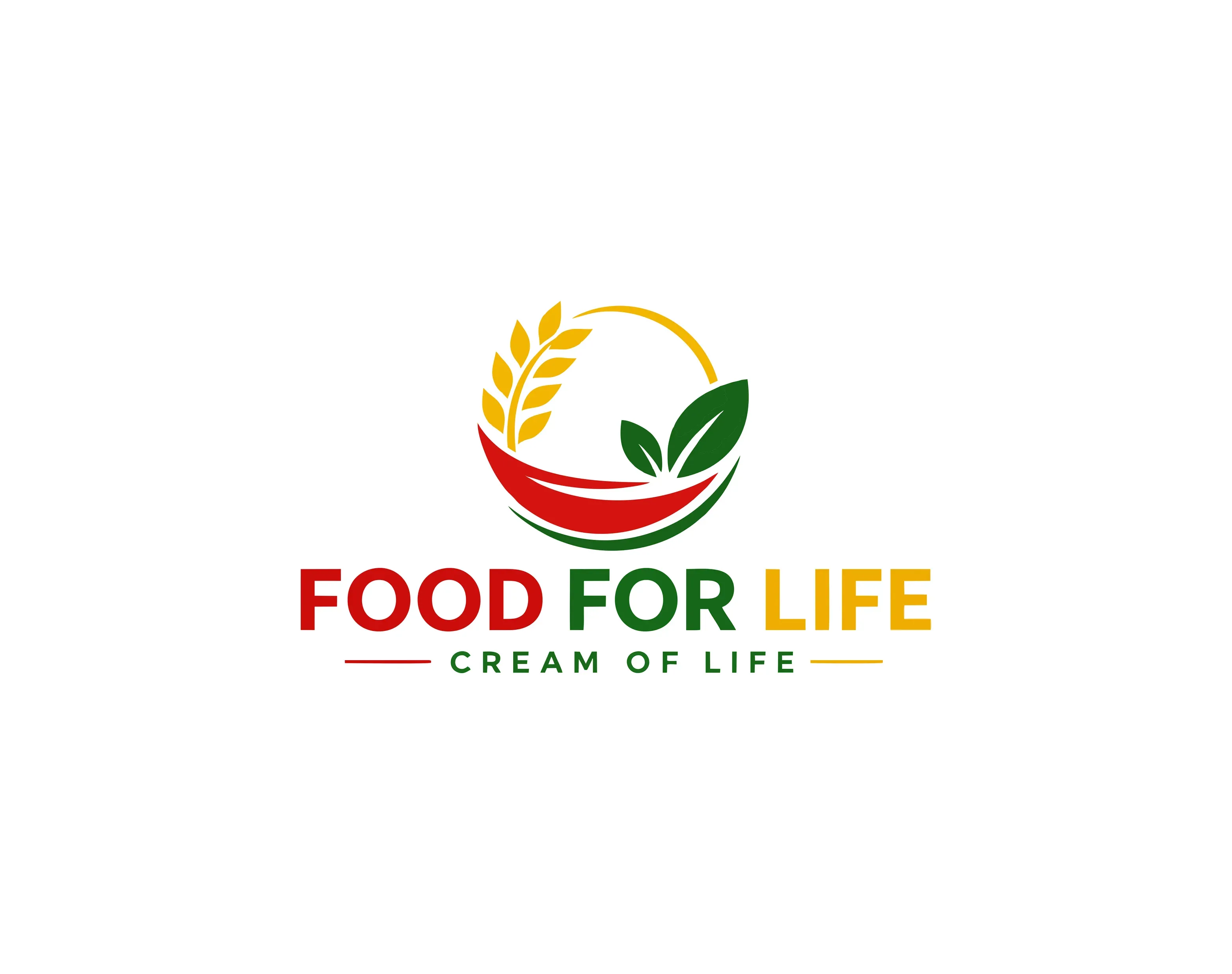 The new Food For Life logo: a bowl of grain and leaves above a clean red, yellow and green wordmark